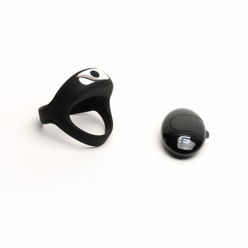 MOTOVibe Rechargeable Sling Cock Ring, Black
