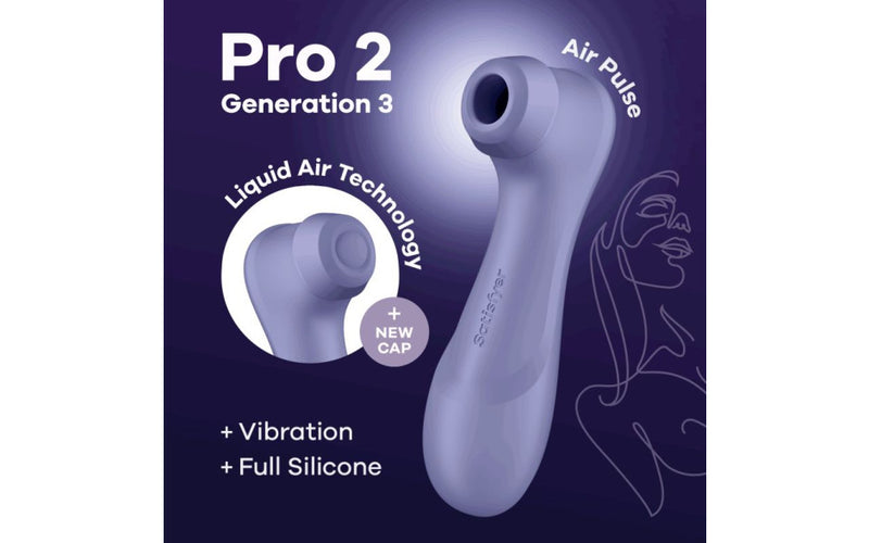 Satisfyer Pro 2 Gen 3 with Liquid Air Lilac