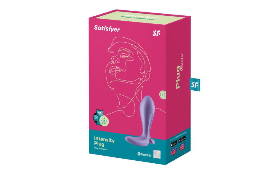 Satisfyer Intensity Butt Plug, Purple