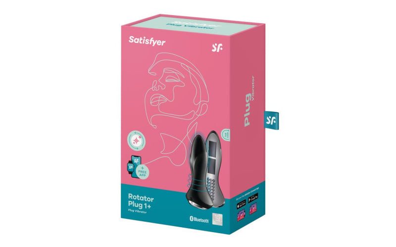 Satisfyer Rotator Plug 1+, Black