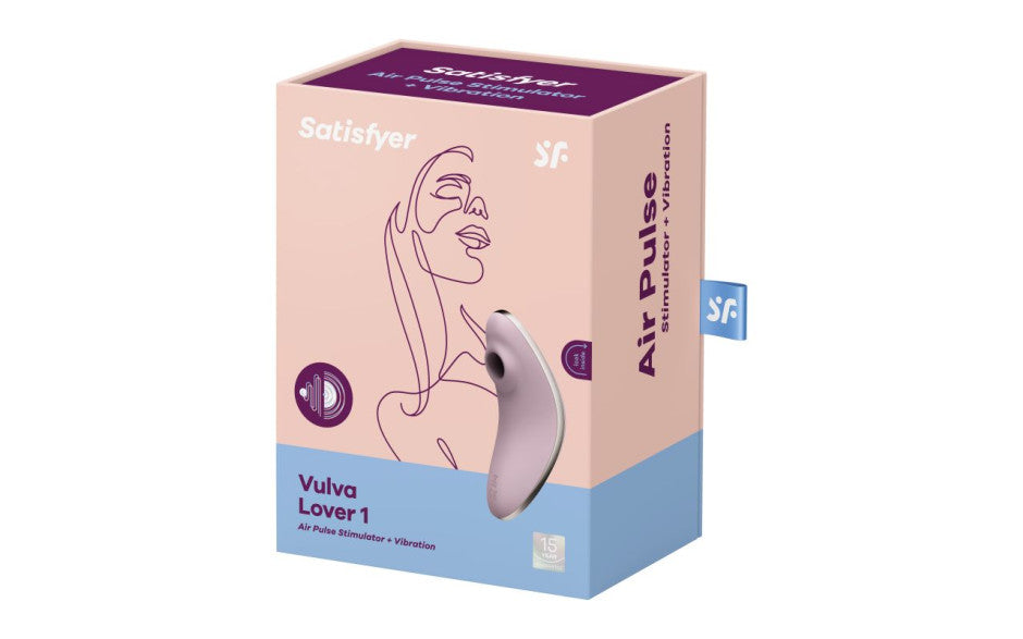 Satisfyer Vulva Lover 1 Air Pulse Stimulator, Violet