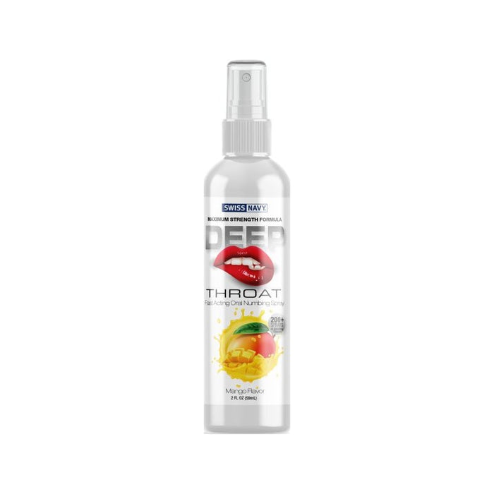 Swiss Navy Mango Deep Throat Spray, 59ml