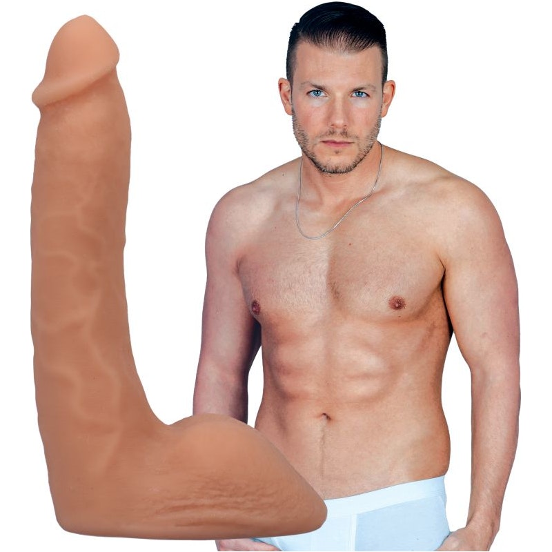 Codey Steele 8in Ultraskyn Cock w Removable Vac-U-Lock Suction Cup, Vanilla