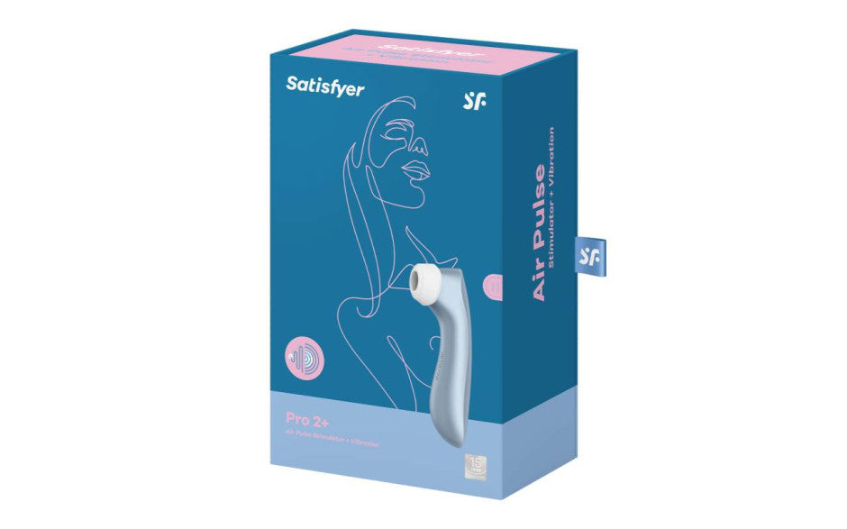 Satisfyer Pro 2+ Stimulator, Blue