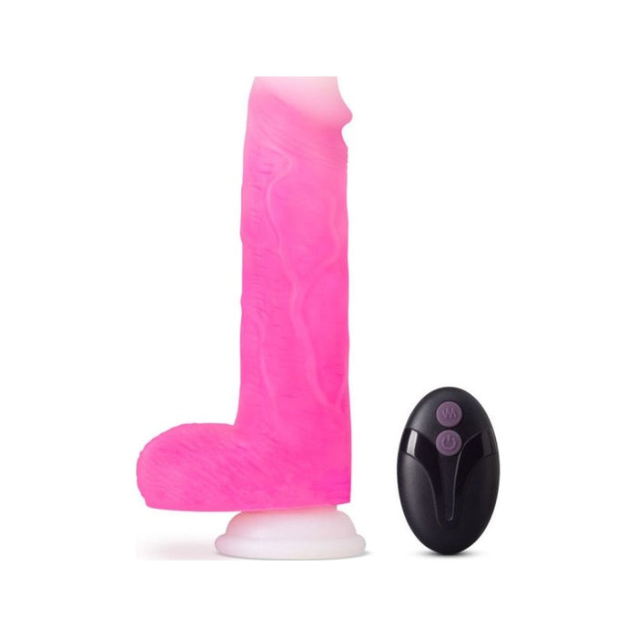 Neo Elite Roxy 8in Gyrating Dildo Pink