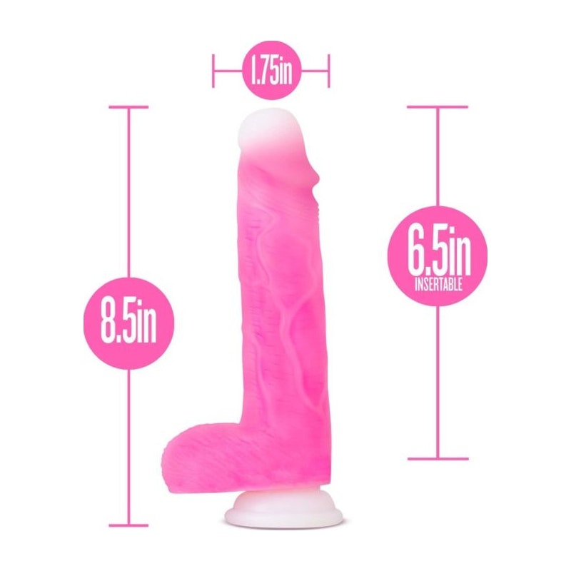 Neo Elite Roxy Gyrating Dildo, 8in, Pink
