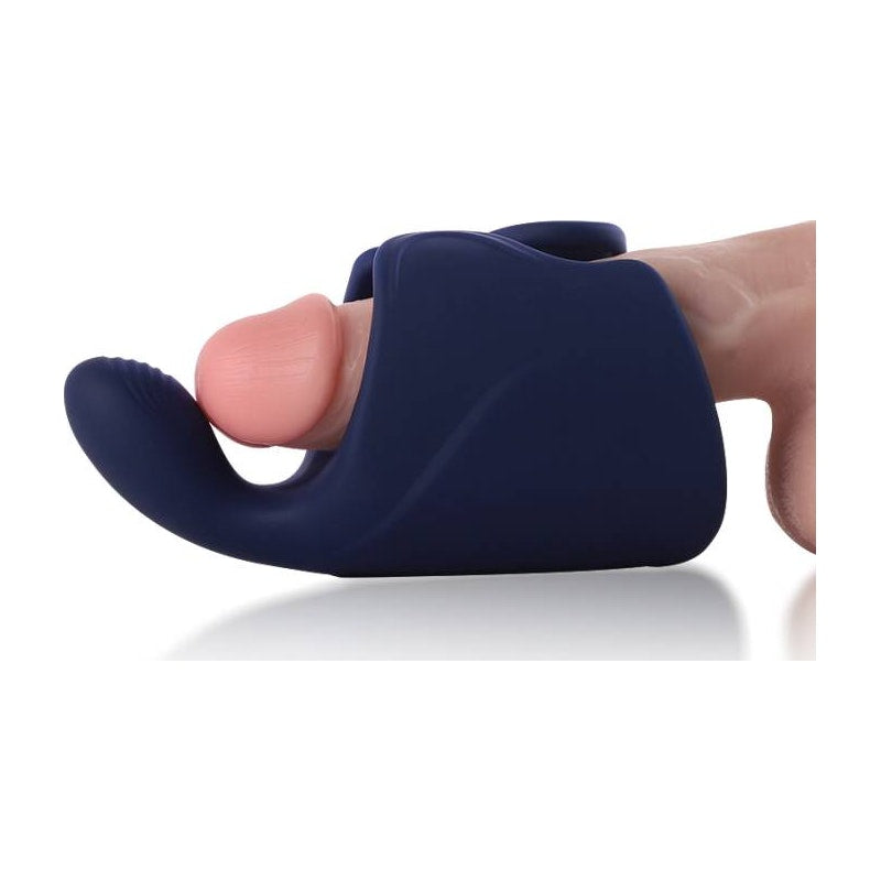Arosum PulsateX Rechargeable Male Shaft and Glans Stimulator, Blue