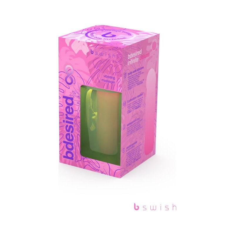 Bdesired Infinite Deluxe Vibrator, Pink