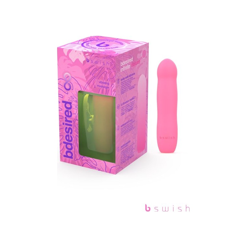 Bdesired Infinite Deluxe Vibrator, Pink