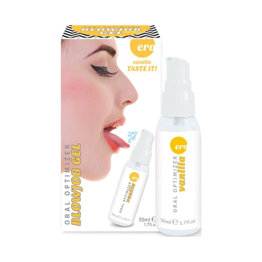 Hot Ero Oral Optimizer Blowjob Gel, Vanilla, 50ml