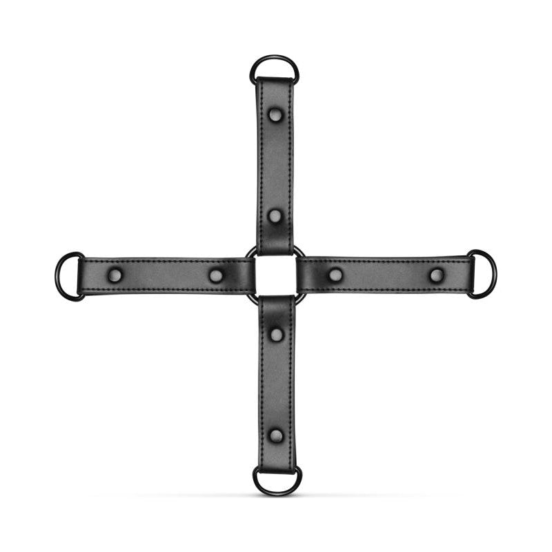 Bedroom Fantasies Hogtie with Hand and Ankle Cuffs, Black