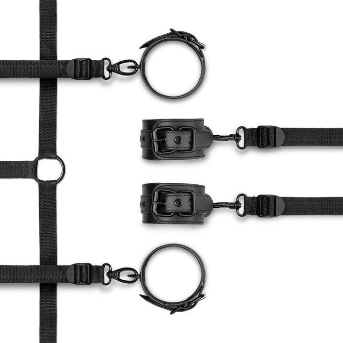 Bedroom Fantasies Under The Bed Restraint Bondage Set, Black