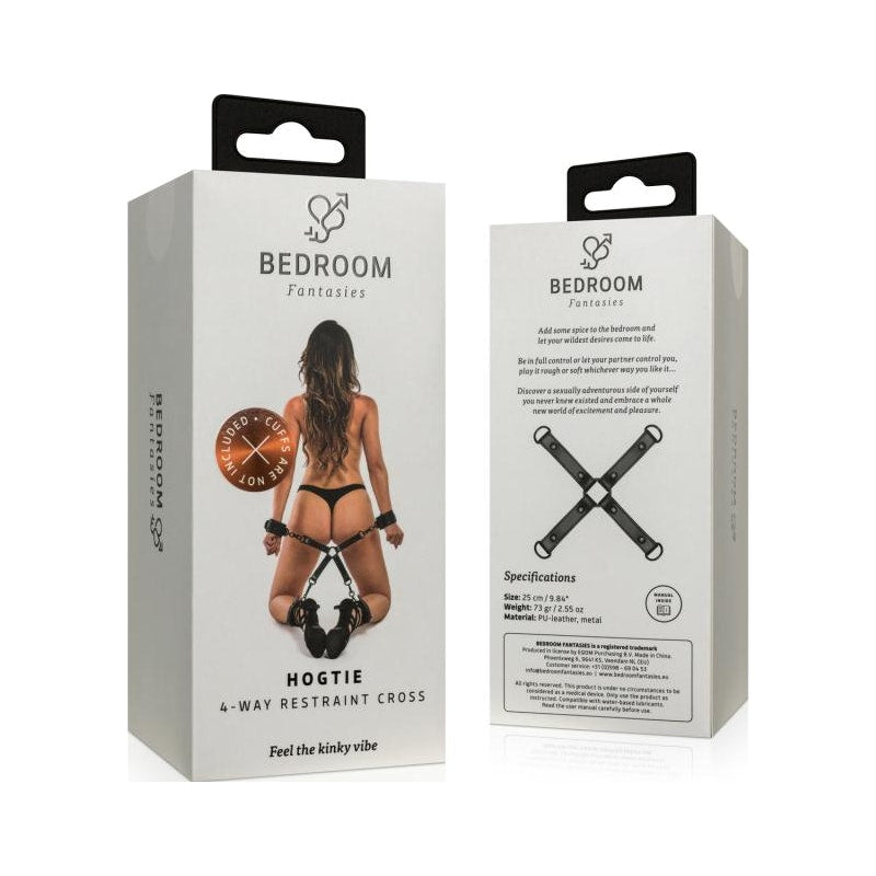 Bedroom Fantasies Hog Tie, Black