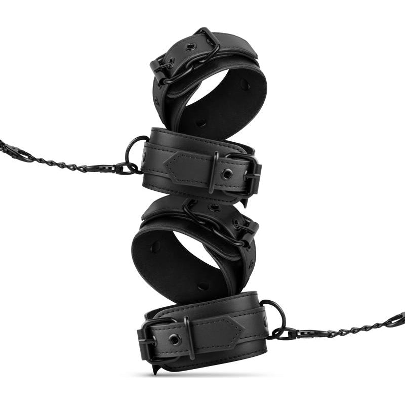 Bedroom Fantasies 5-Piece Kinky Bondage Set, Black