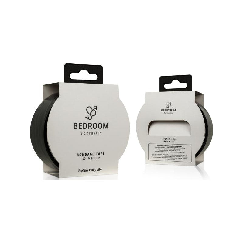 Bedroom Fantasies Bondage Tape, 10m, Black