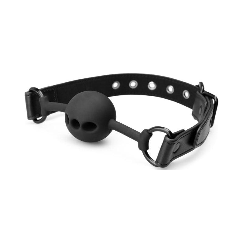 Bedroom Fantasies Breathable Silicone Ball Gag, Black