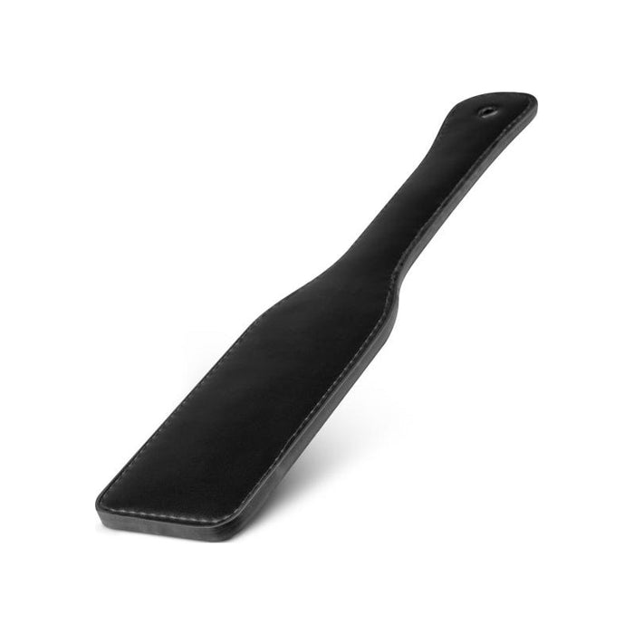 Faux Leather Paddle Black