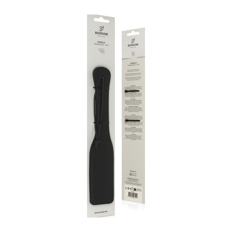 Bedroom Fantasies Faux Leather Paddle, Black