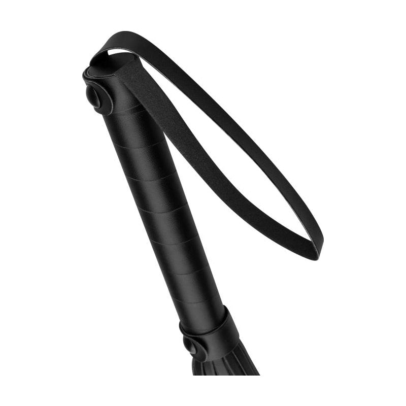 Bedroom Fantasies Faux Leather Flogger, Black