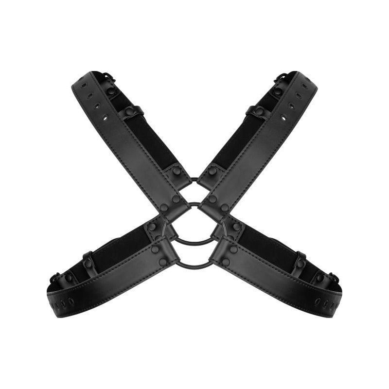 Bedroom Fantasies Lionel Bondage Harness, Black