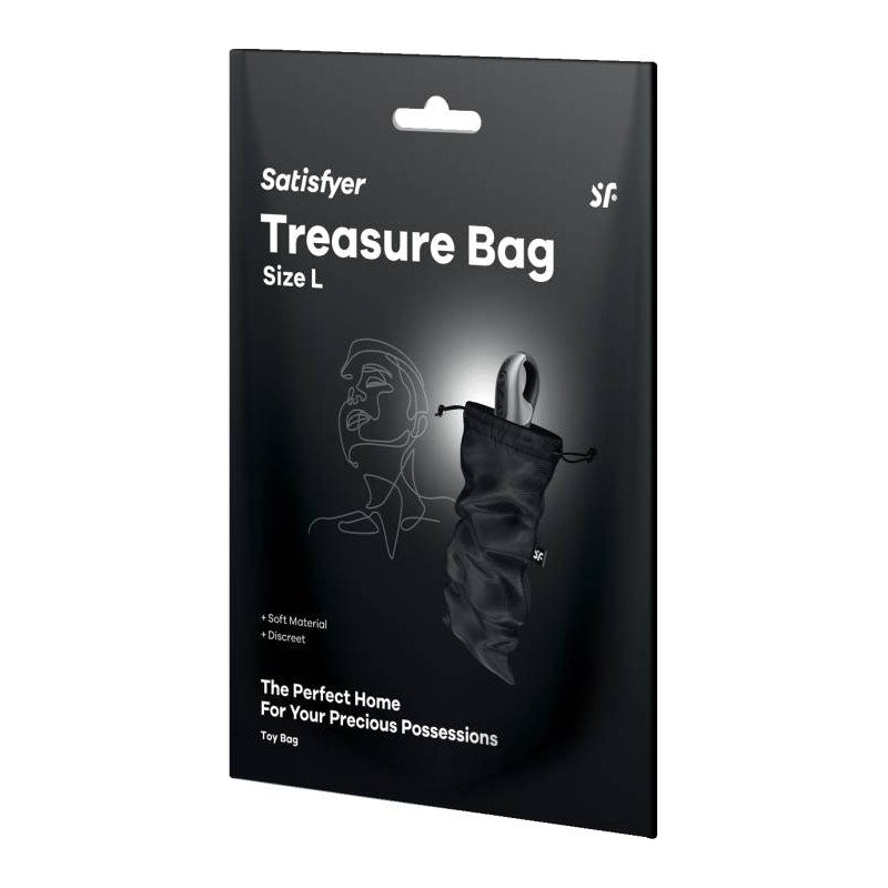 Satisfyer Treasure Bag Black Large