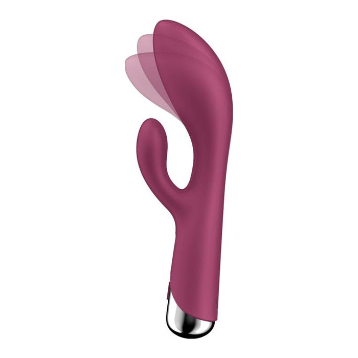 Satisfyer Spinning Rabbit Vibrator, Red