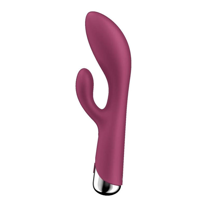 Satisfyer Spinning Rabbit Vibrator, Red