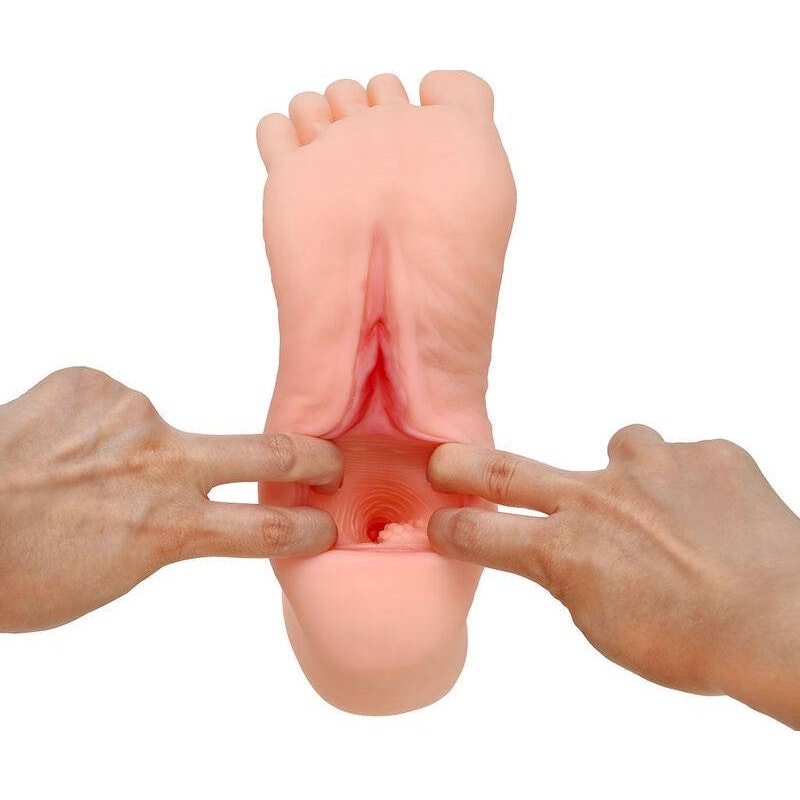 Daytona Dolls Foot Fetish Realistic Feet Stroker Pair, Flesh