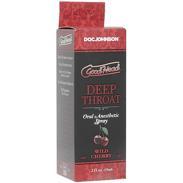 GoodHead Deep Throat Spray, Cherry, 59ml