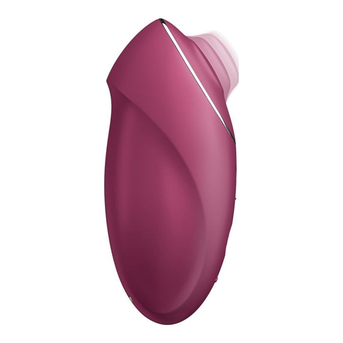 Satisfyer Tap and Climax 1 Vibrator, Red