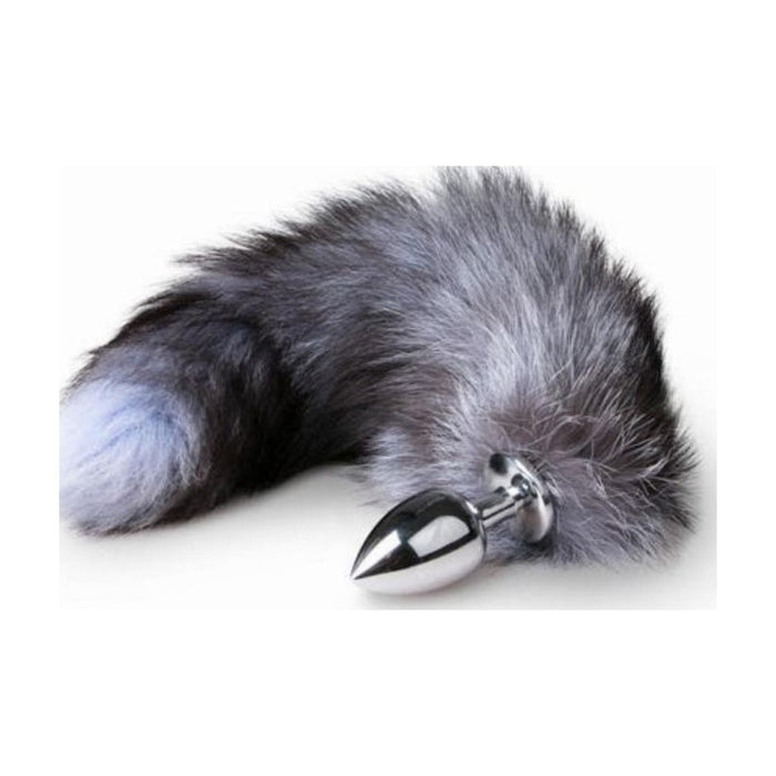 Fetish Collection Fox Tail No. 4 - Silver Plug