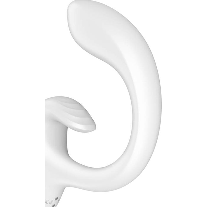 Satisfyer G for Goddess 1 Rabbit Vibrator, White