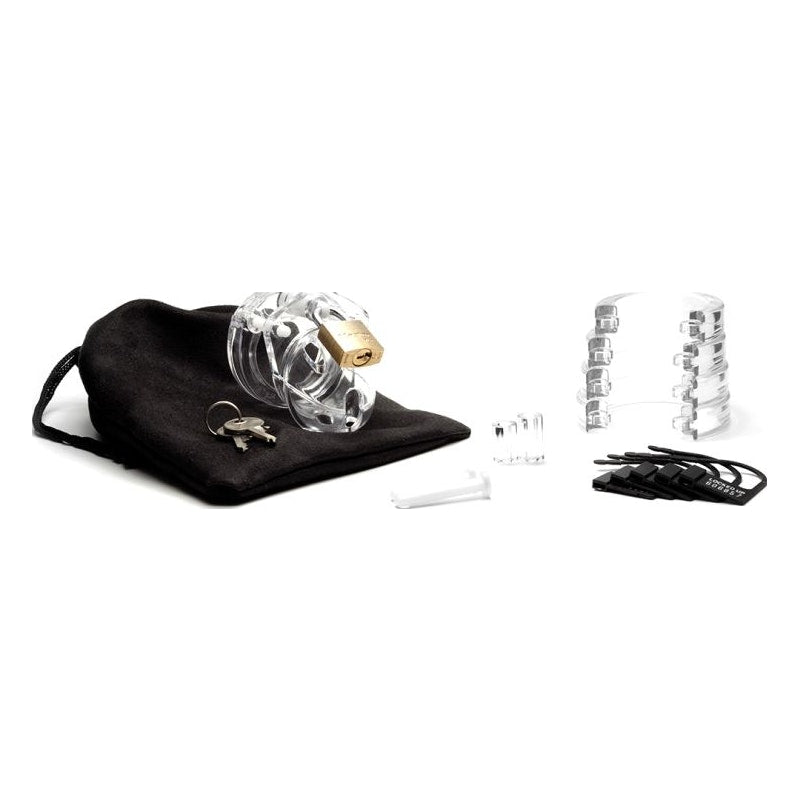 CB-X Mini-Me Chastity Cage 3.2cm – Clear Cock Cage