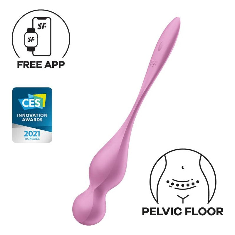 Satisfyer Love Birds 1 Kegel Pelvic Floor Trainer, Pink