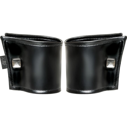 Noir Men's Wrist Wallet Pair with Hidden Zipper, Black, One Size