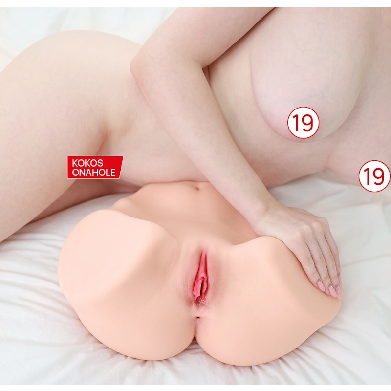 Kokos Maria Onahole 3 Pussy and Ass Masturbator, Flesh
