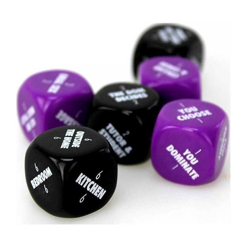 Sexy 6 Dice Game - Kinky Edition