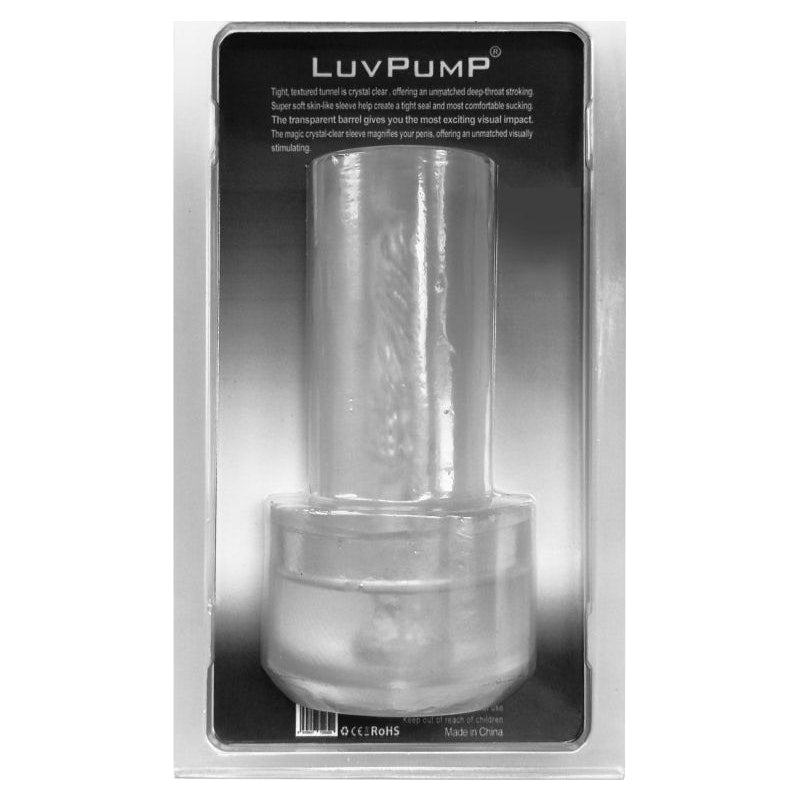 LuvPump Magic Sleeve Pussy, Small, Clear