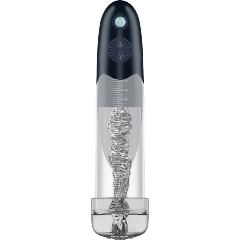LuvPump BathFun Automatic USB Waterproof Penis Pump w Magic Sleeve