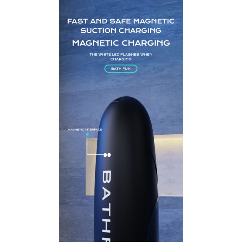 LuvPump BathFun Automatic USB Waterproof Penis Pump w Magic Sleeve