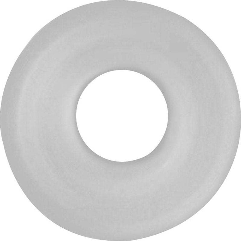 LuvPump Silicone Donut Cushion, 2.35" - 2.7" (6cm - 6.9cm), Clear