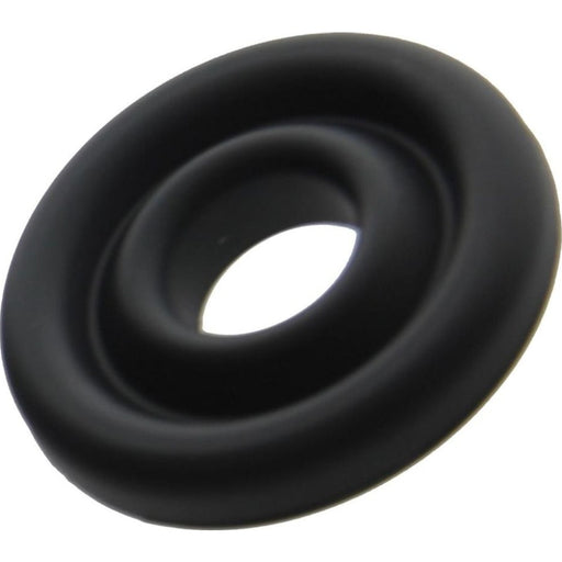 LuvPump Silicone Donut Cushion Pump Cylinder 1.75in - 2.15in (4.4cm, 16.3cm), Black