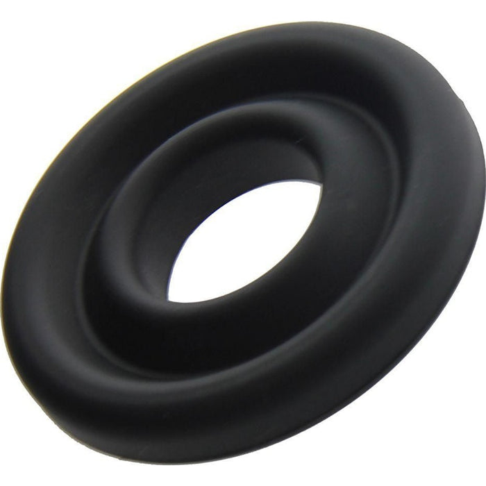 LuvPump Silicone Donut Cushion  Pump Cylinder 2.15in - 2.5in (5.5cm, 6.4cm), Black 