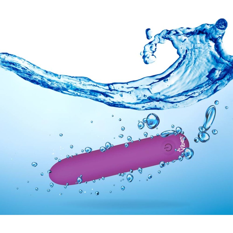 Viben Bombshell Mighty Bullet Vibrator, Berry