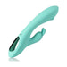 Arosum G-Rabbit Rotating G-Spot and Clitoral Vibrator, Teal