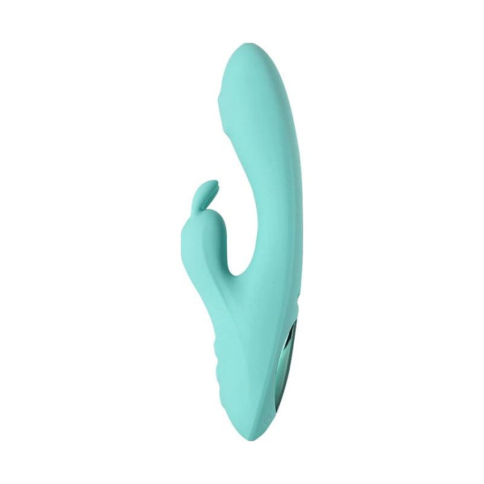 Arosum G-Rabbit Rotating G-Spot and Clitoral Vibrator, Teal