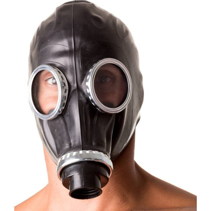 Classic 80s Fetish Rubber Gas Mask