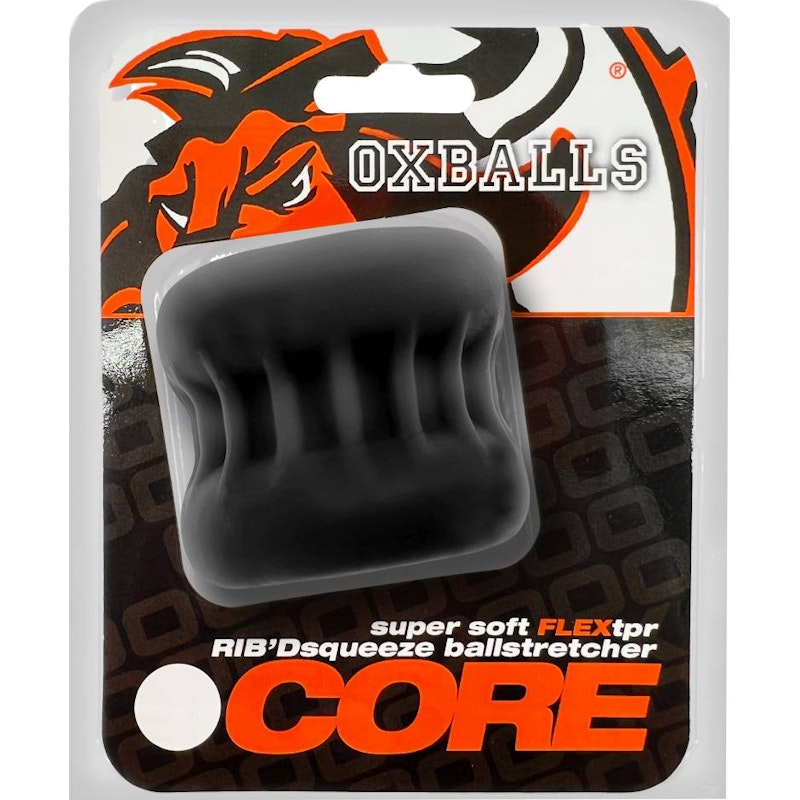 OxBalls Core Grip Squeeze Ball Stretcher, Black Ice