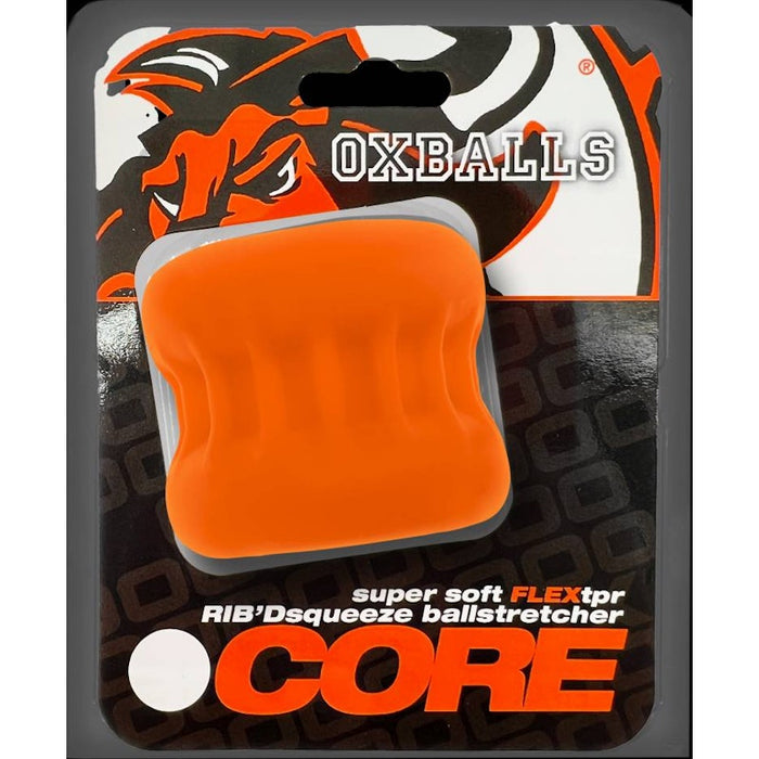 OxBalls Core Grip Squeeze Ball Stretcher, Orange Ice