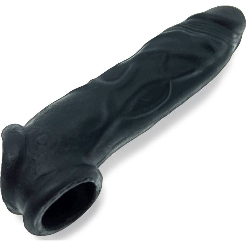 OxBalls Dicker Ultra-Slim Cocksheath, Black Ice